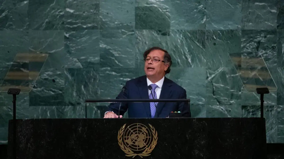 President Gustavo Petro is already in New York, where he will give his final speech before the UN: Palestine will be the center of the debate.