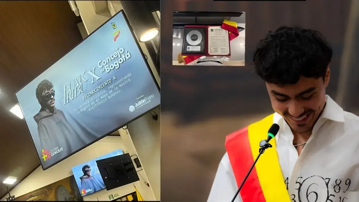 A Prefeitura de Bogotá homenageou um DJ que cresceu em Engativá e conquista os maiores palcos da música eletrônica internacional: ele é o Funk Tribu.