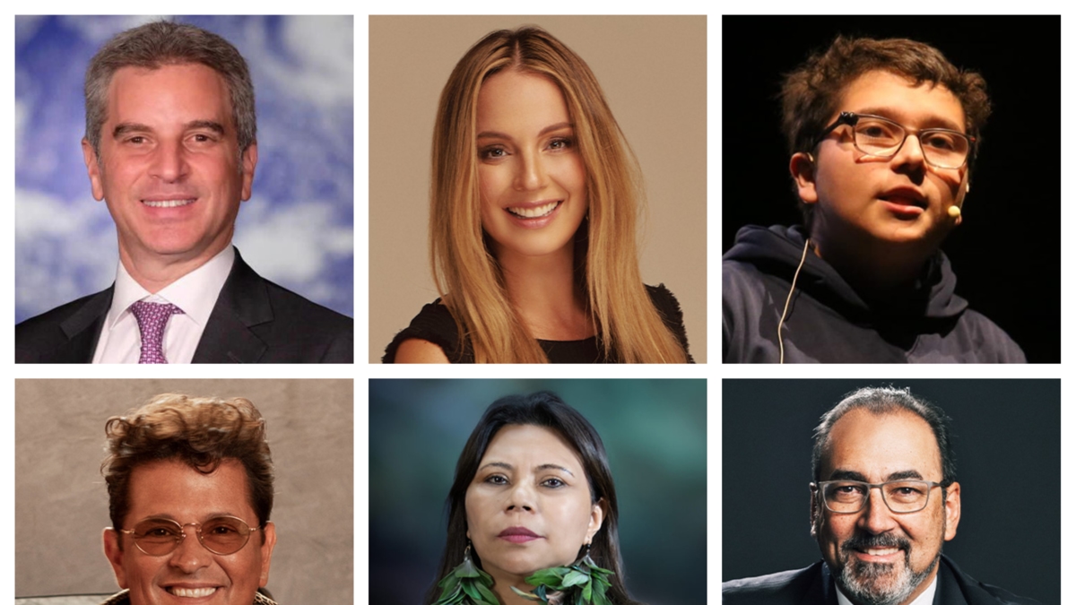 Carlos Vives, Claudia Bahamón, Fanny Kuiru y Carlos Correa entre los 13 colombianos más comprometidos con la acción climática en 2025