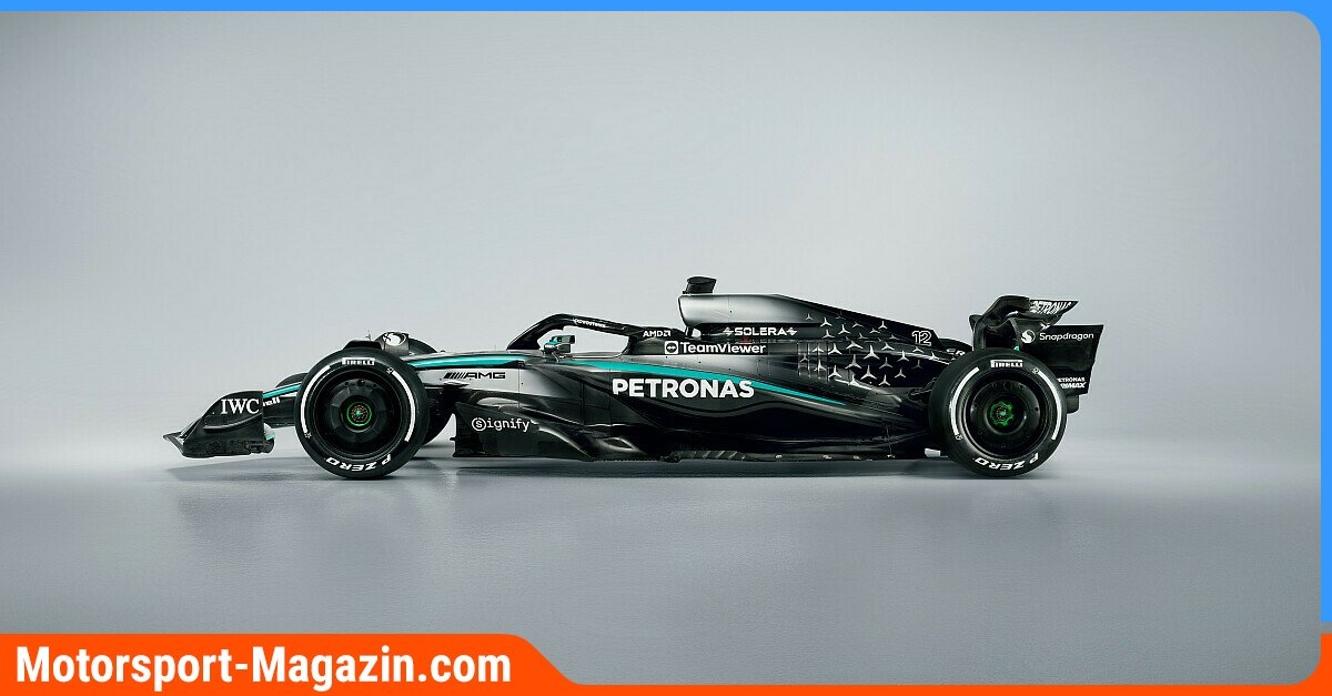 Formula 1 - Pictures: Presentation Mercedes F1 W16: This is what the new car looks like