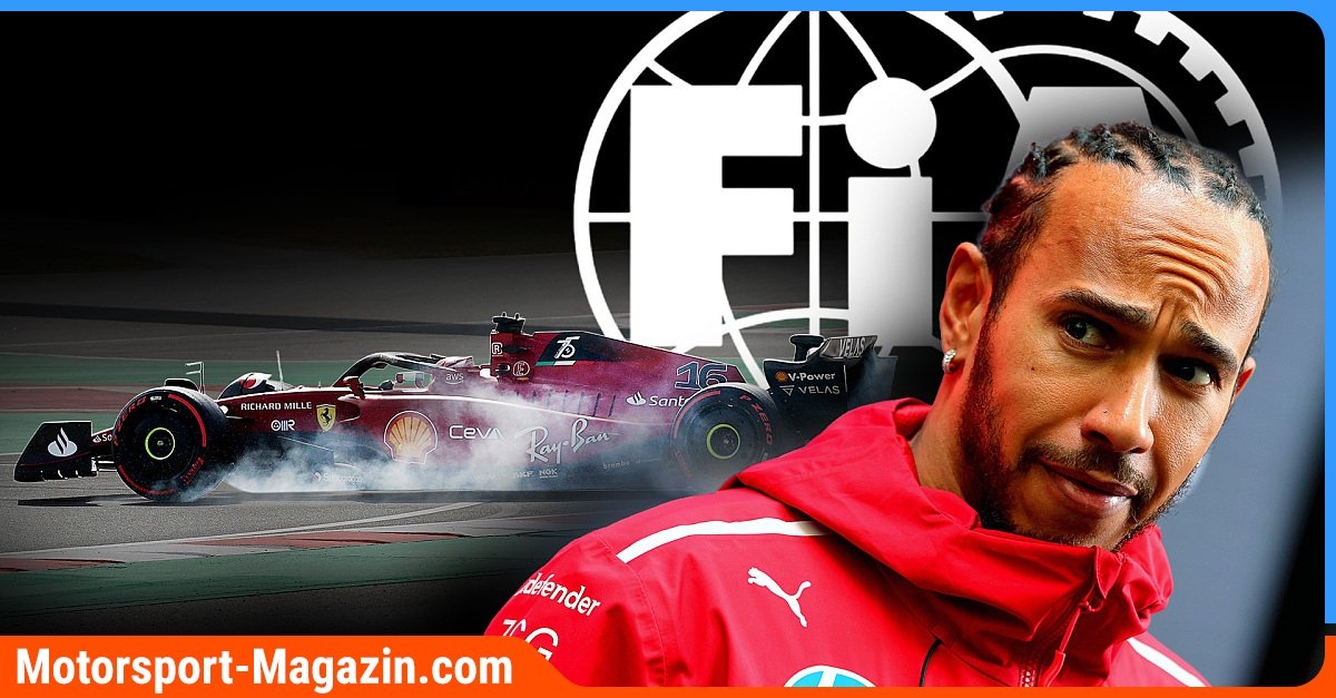 Fórmula 1 - Los problemas de Ferrari continúan: Lewis Hamilton solo puede reírse - sin penalización a pesar de la infracción del reglamento.