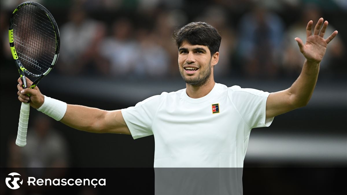 Alcaraz staat in de kwartfinales van Wimbledon