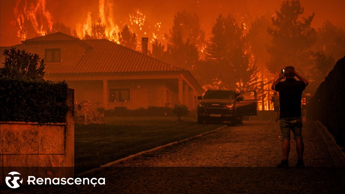 Seis principais fogos combatidos por mais de 2.700 operacionais
