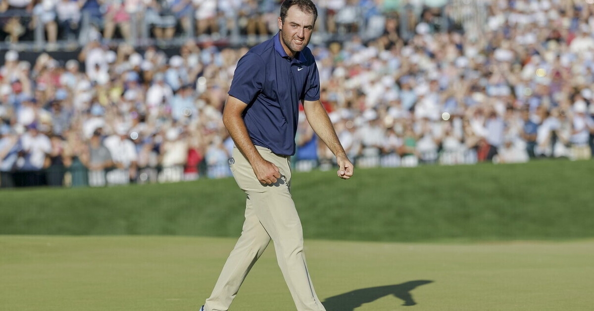 Scottie Scheffler won het PGA Championship met de kalmte van een kampioen