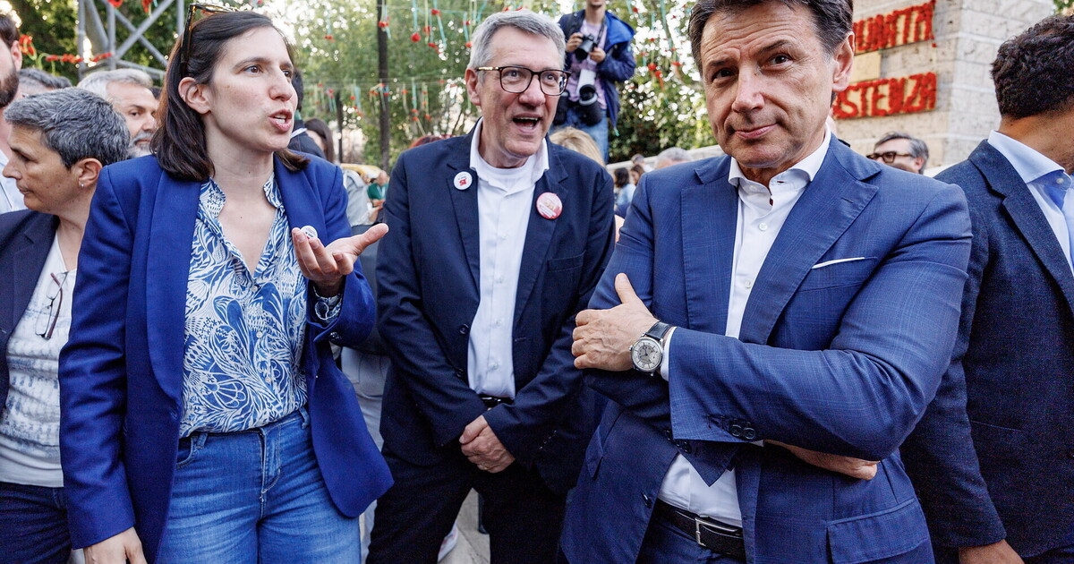 Conte joga fedayeen em Gaza, Schlein agora pensa nas primárias antecipadas. Na Sicília duelo Franceschini-Guerini