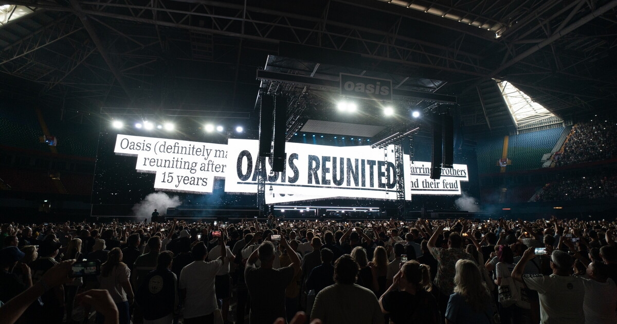 Es hat keinen Sinn, die Rückkehr von Oasis herunterzuspielen, wenn man nur eine Person ohne Ticket ist.