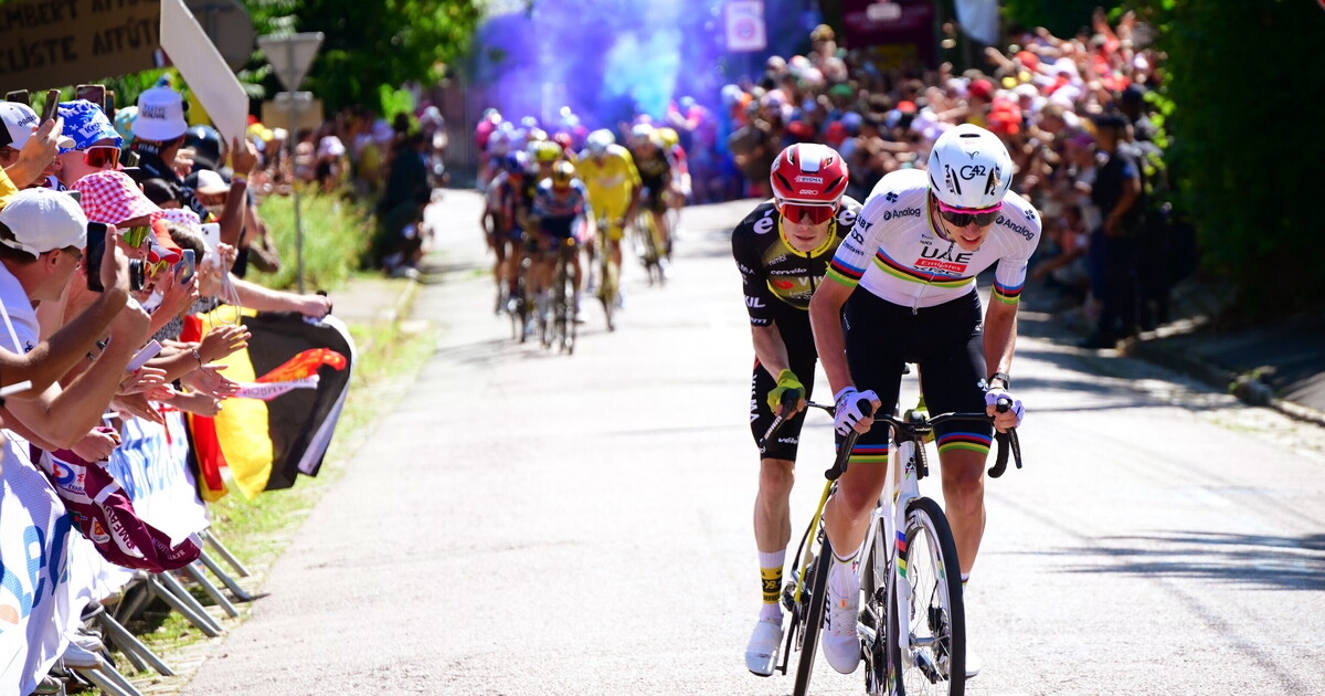 Tadej Pogacar's first at the 2025 Tour de France is his hundredth