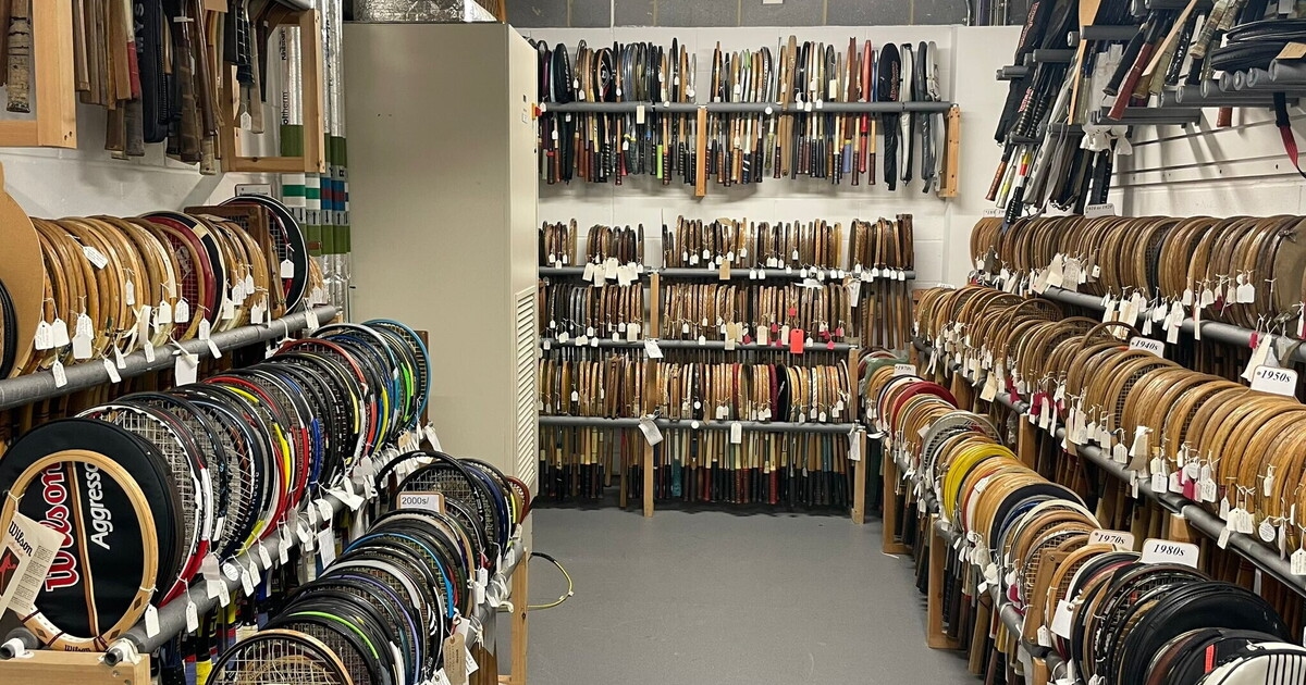 A journey through the Kenneth Ritchie Library in Wimbledon, home to the world's richest tennis collection.