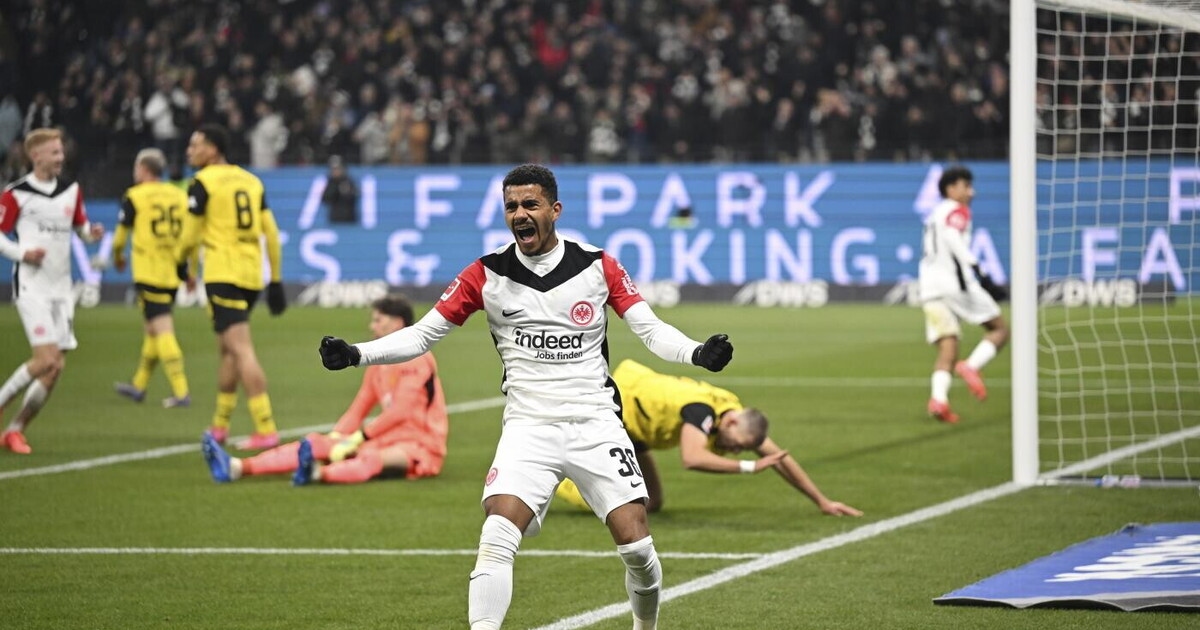 O faro do Eintracht Frankfurt para os atacantes