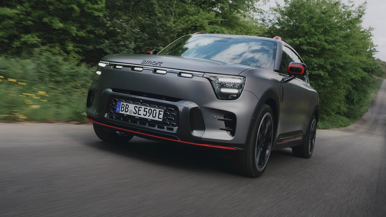 Smart Brabus #5 SUV elétrico: 646 cv em um Smart - é assim que ele dirige