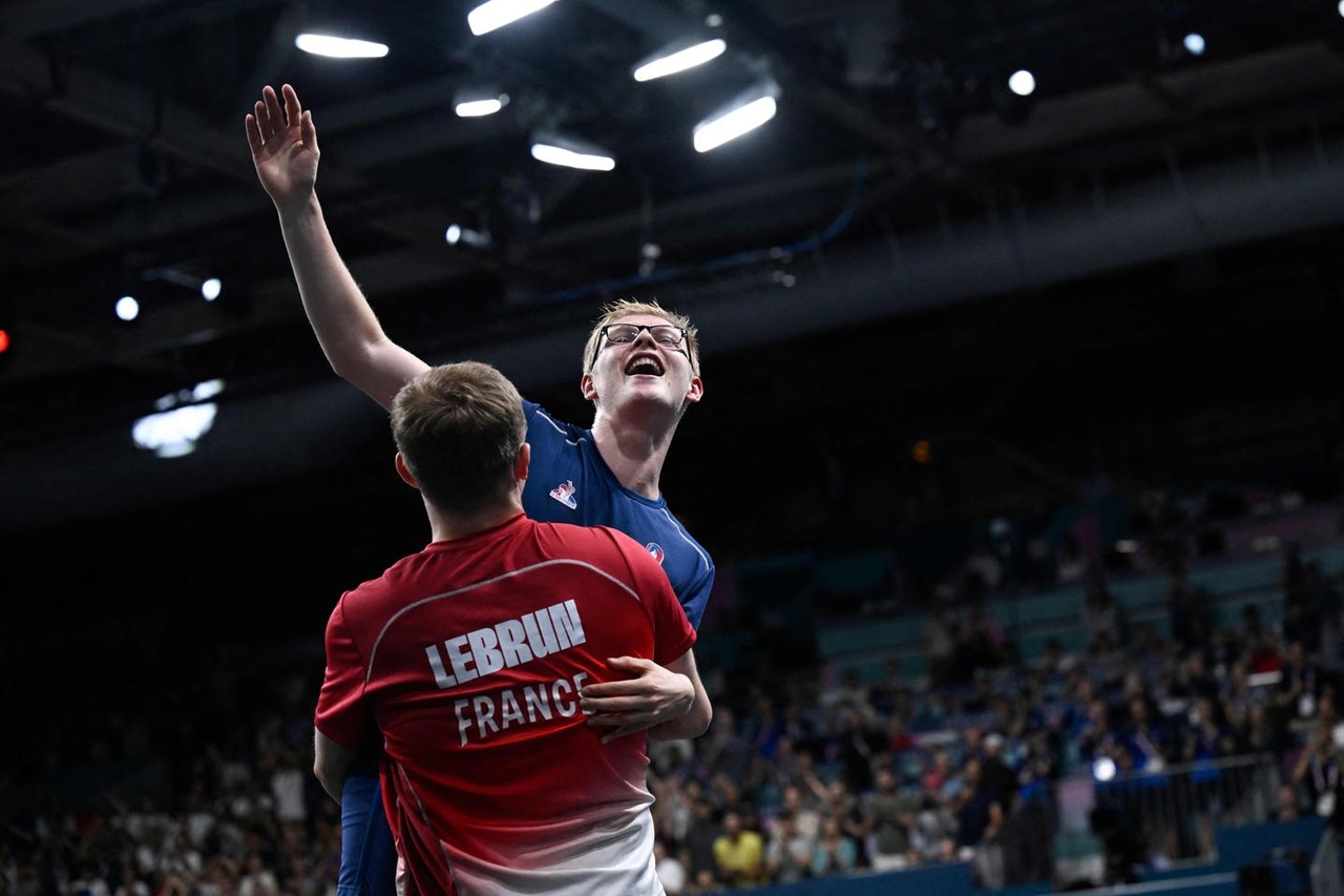 Los hermanos Lebrun llegan a semifinales del Campeonato Mundial de Tenis de Mesa, dos parejas francesas tienen garantizada una medalla
