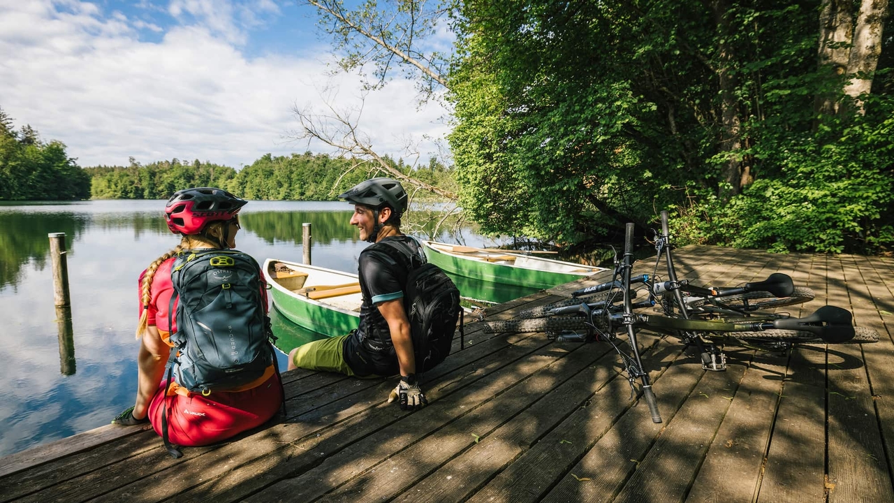 Excursiones en bicicleta por Chiemgau: en bicicleta por el idílico paisaje de postal de Baviera
