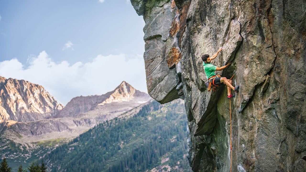 Melhores lugares no Tirol: escalada no Climbers Paradise