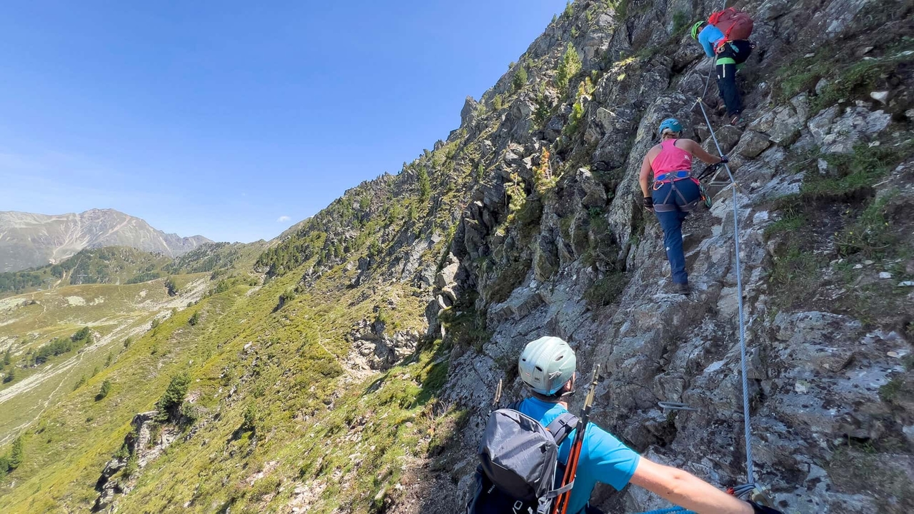 Ötztal'daki Via-Ferrata: ferrata aracılığıyla yeni Rosskopf