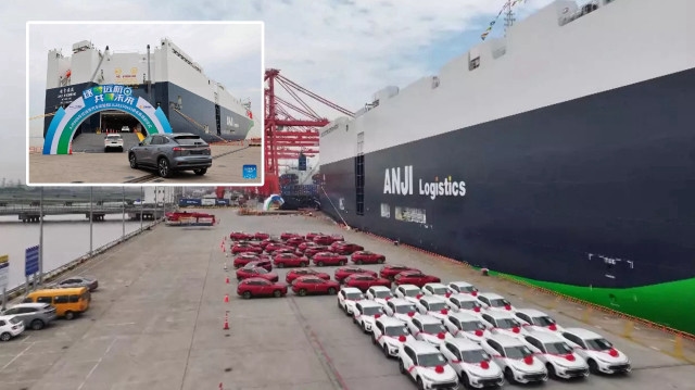 Le géant Anji Ansheng, avec des milliers de véhicules, s'apprête à effectuer son voyage inaugural : les prix des voitures pourraient changer