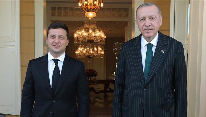 President Erdogan voerde een telefoongesprek met de Oekraïense leider Volodymyr Zelensky