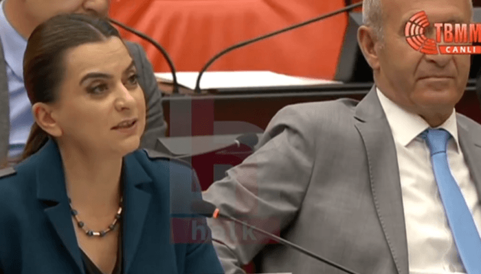 De microfoon van Koçyiğit, lid van de DEM-partij, werd uitgezet toen hij Koerdisch sprak in de Turkse Grote Nationale Vergadering: "Laat het vastgelegd worden"