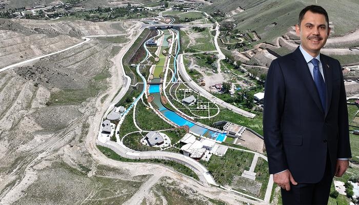 Minister Kurum kündigte dies mit den Worten an: „Wer einen Picknickkorb hat, kommt!“ Eröffnung des Imrahor Valley National Garden