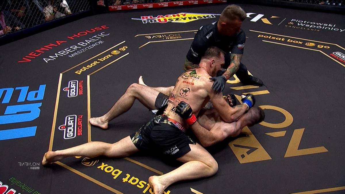 Szymon Kołecki sofreu um nocaute pesado! A melhor luta da noite no Babilon MMA 53 (VÍDEO)