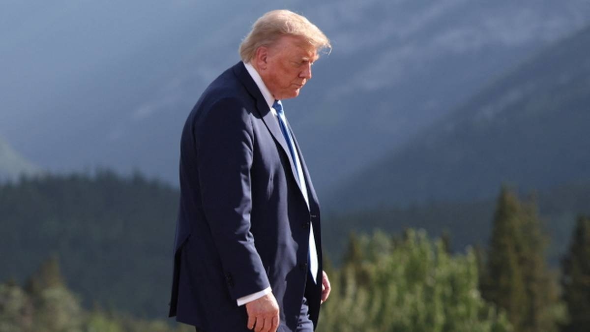 Donald Trump abandona abruptamente a cúpula do G7: reunião importante na sala de situação