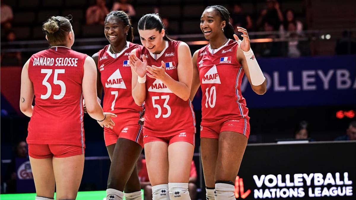 Nations League di pallavolo femminile: Francia - Thailandia. Diretta e risultati in tempo reale