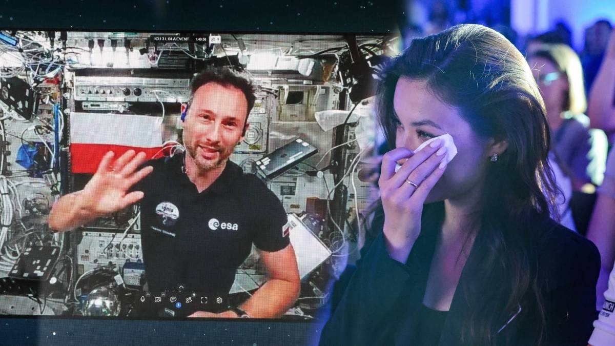Un diputado habla de una señal de un astronauta polaco. "Probablemente nadie la vio".