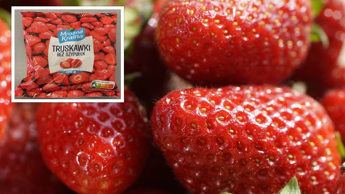 Batteri pericolosi nelle fragole congelate. Messaggio GIS urgente