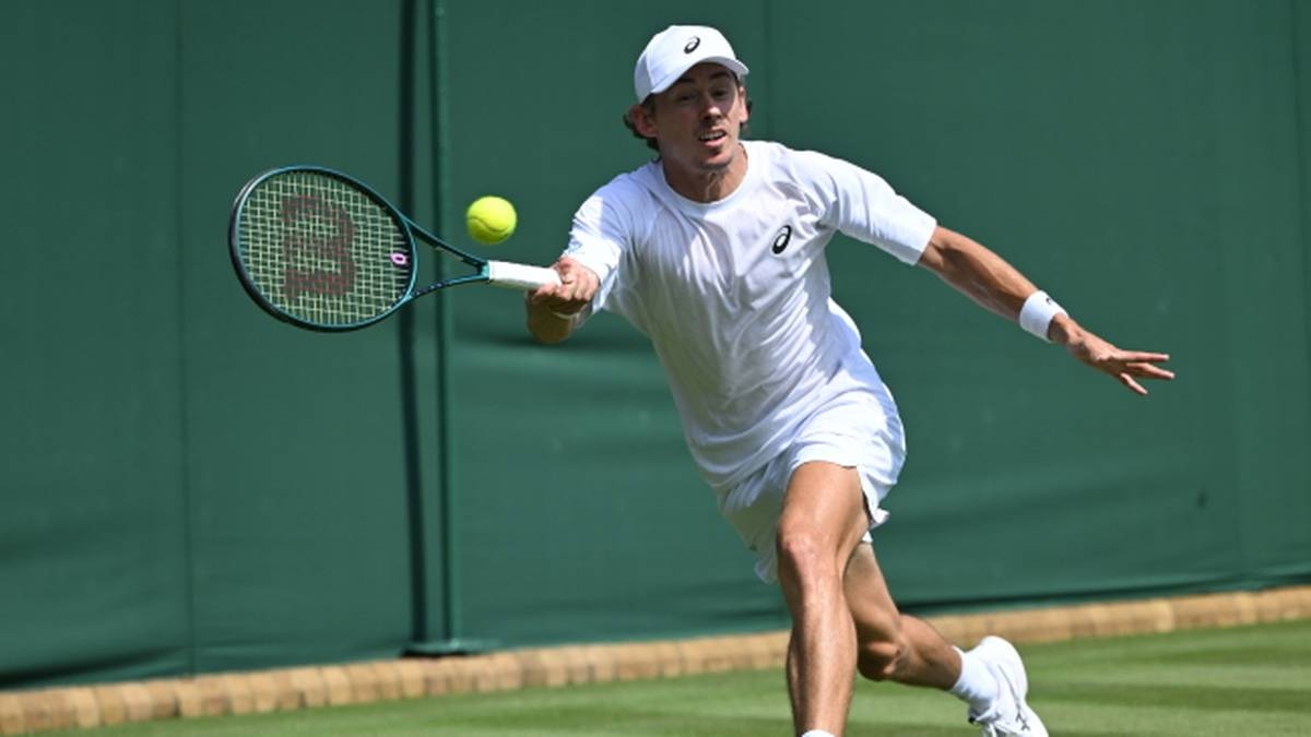 Wimbledon: Alex De Minaur - Arthur Cazaux. Retransmisión y marcador en directo.