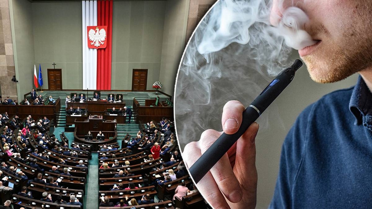 Divieto di utilizzo delle sigarette elettroniche per i minorenni. C'è una decisione del Sejm