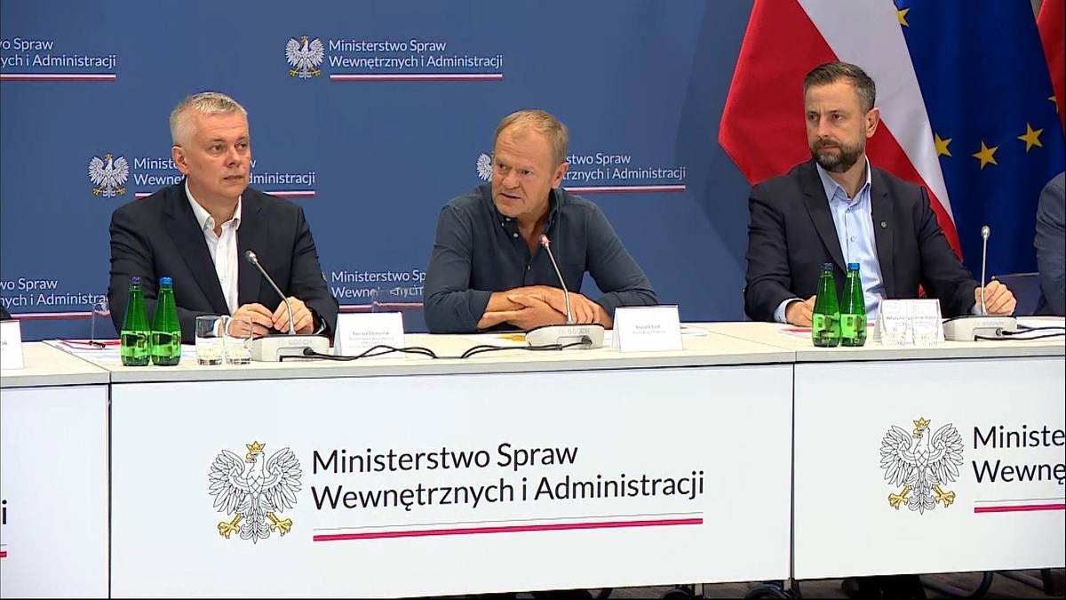 "The weather situation is unstable." Crisis team with the Prime Minister