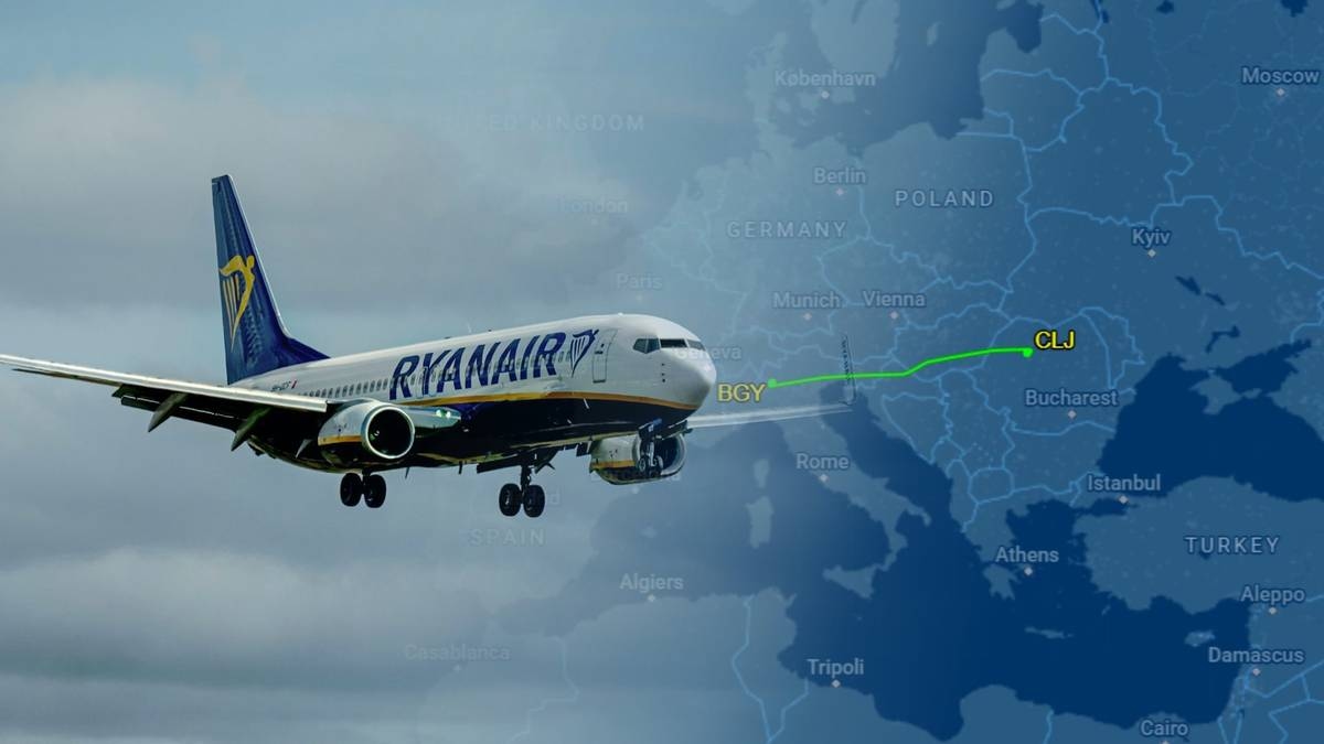 Chwile grozy na pokładzie samolotu Ryanair. Wysłano komunikat "mayday"