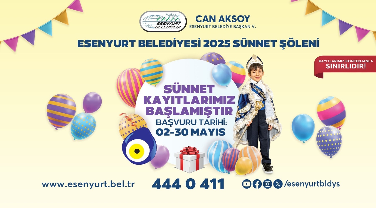 Début des inscriptions pour la circoncision de masse à Esenyurt