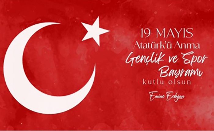 Emine Erdoğan feierte den 19. Mai zum Gedenken an Atatürk, zum Tag der Jugend und des Sports