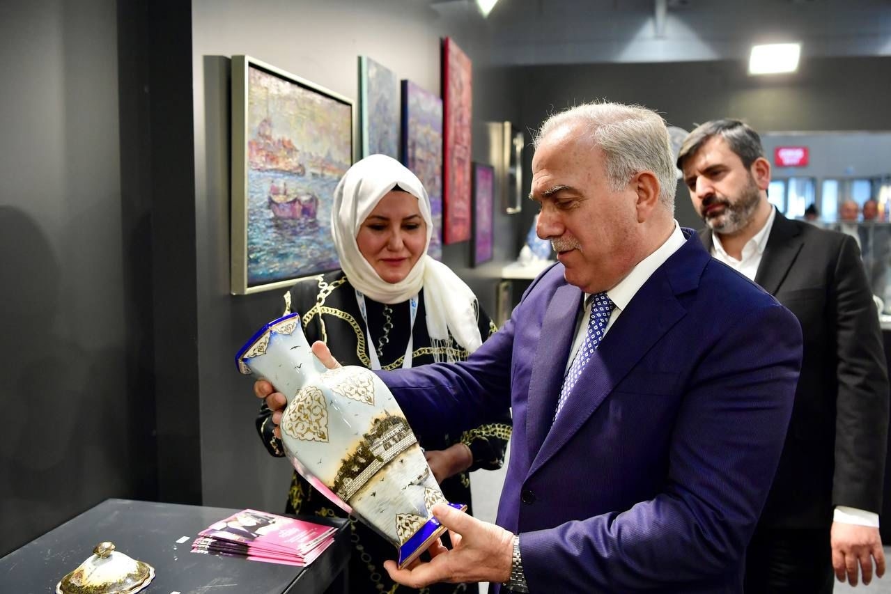 Die Gemeinde Fatih nahm mit ihrer Sondersammlung „Reflexionen der historischen Halbinsel“ an der Messe teil.