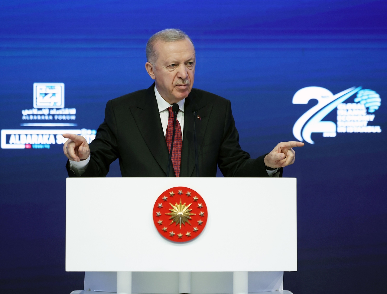 President Erdogan: "We zullen niet terugdeinzen voor de strijd om de op rente gebaseerde economische orde te veranderen"