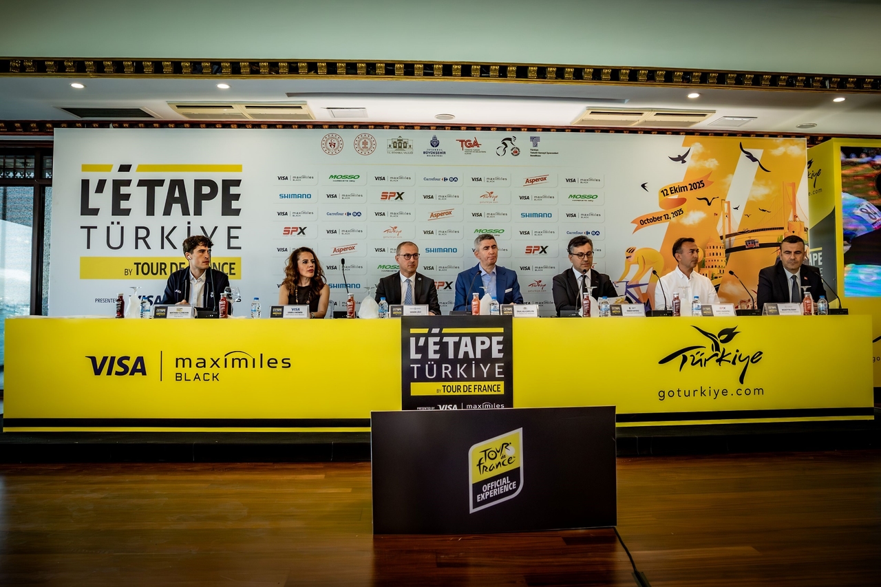 Die Pressekonferenz zum Rennen L'Etape Türkiye by Tour de France 2025 fand statt