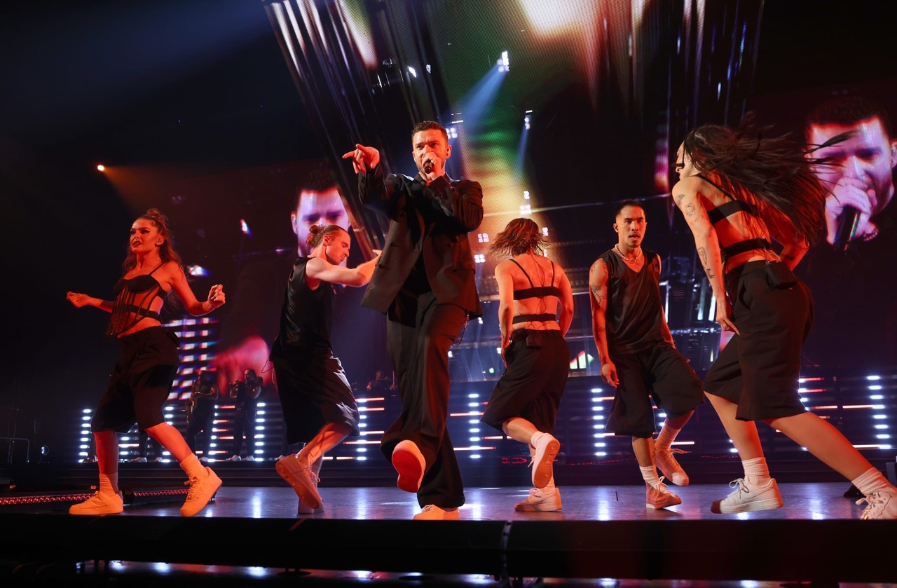 Justin Timberlake teilte lustige Probenmomente nur wenige Tage vor seinem Istanbul-Konzert