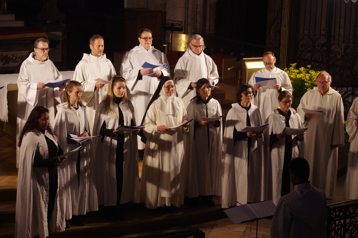 Das Herz der Kathedrale schlug mit dem Gregorianischen Chor