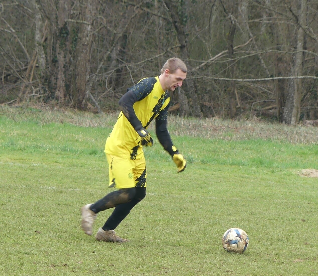 The Haut-Marnais with the ball at their feet