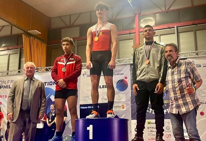 Langres weightlifters bring home a national title