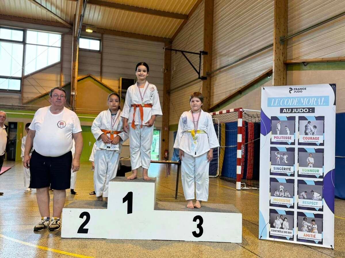 Sechzig junge Judokas versammelten sich in La Noue