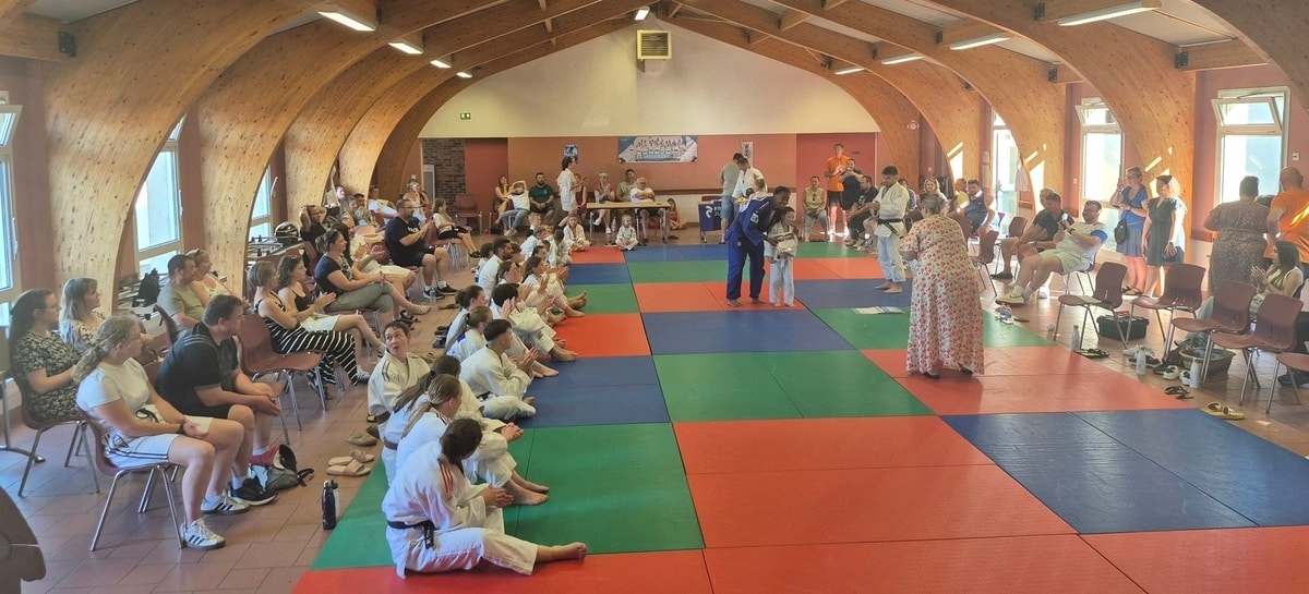 Une journée exceptionnelle pour le Judo taïso RC52 : Audrey Tcheuméo à Rolampont