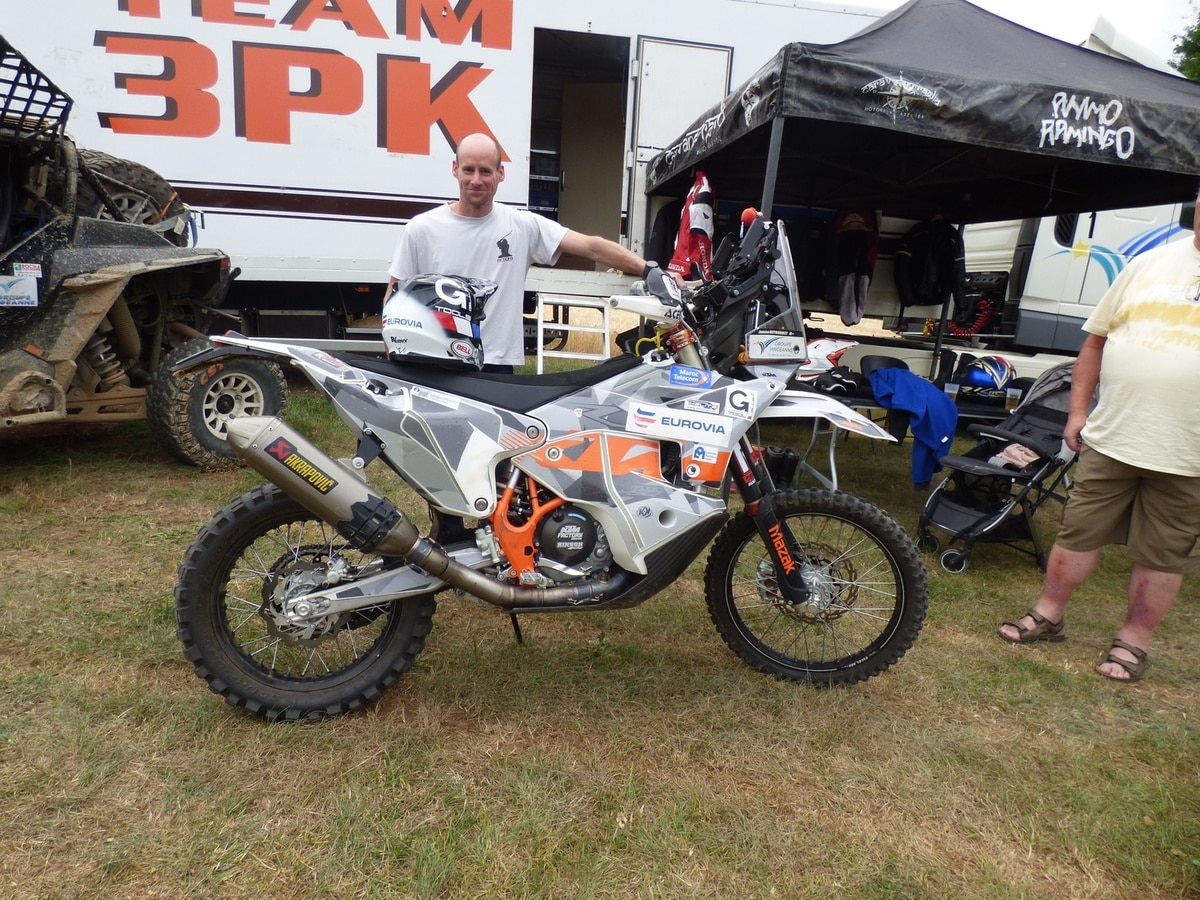 Antoine Detourbet przygotowuje się do rajdu Paryż-Dakar