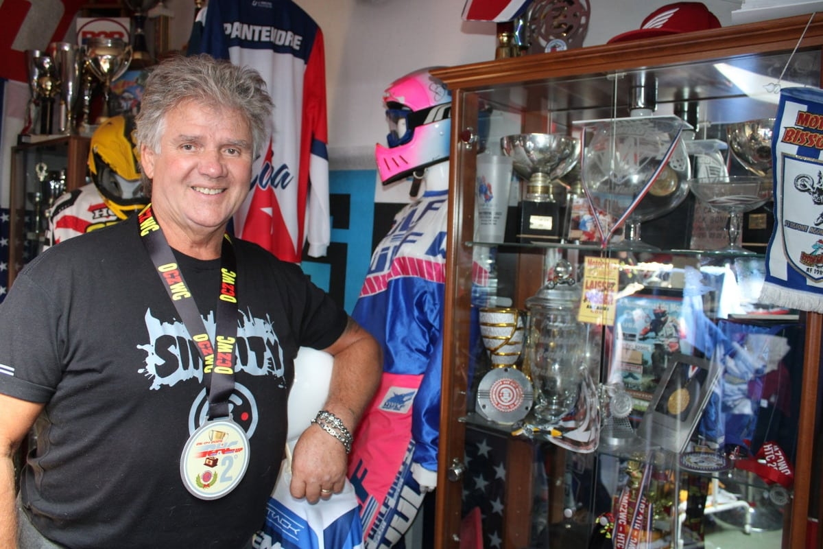 Patrick Paintendre'nin kanında motokros var