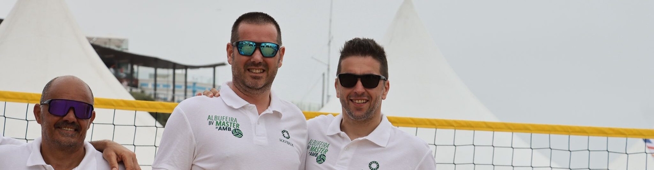 Hugo Ribeiro / Rui Mota duo wins the 2nd edition of the “Albufeira Beach Volleyball Master”