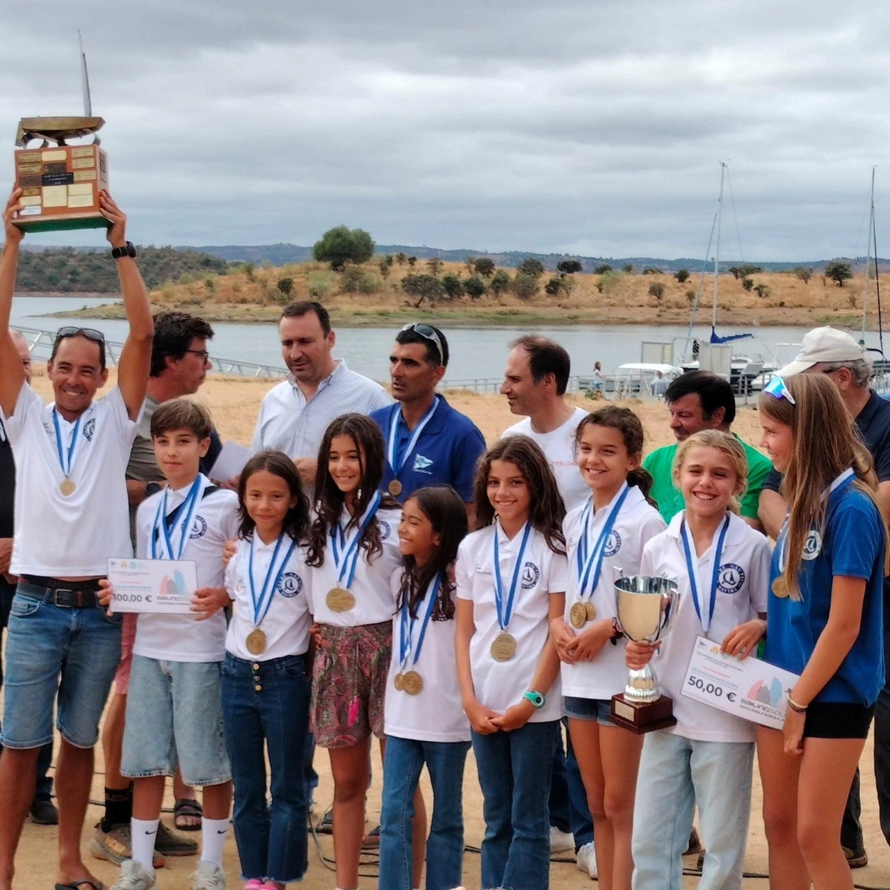 Tavira Nautical Club wins Perpetual Optimist Trophy