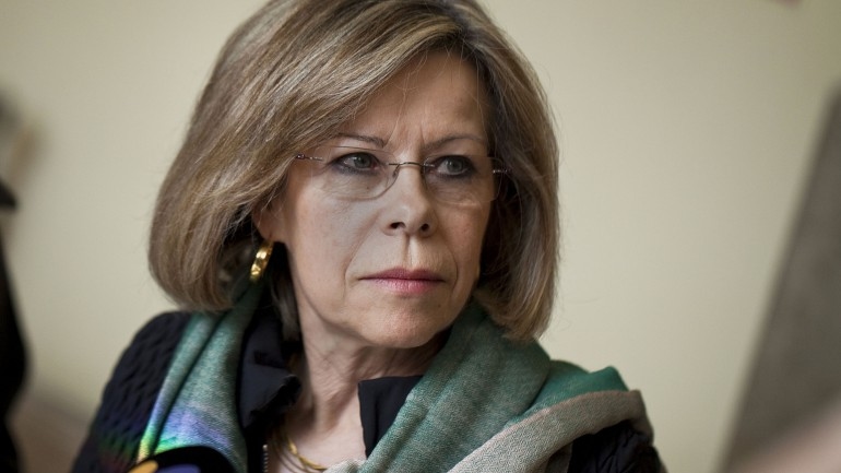 Elezioni presidenziali. Maria de Belém, Álvaro Beleza e Assis alla presentazione di Assicurazioni