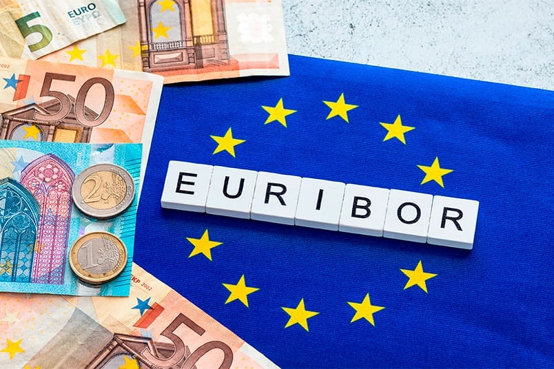 Euribor fällt nach drei Monaten auf ein neues Tief seit Dezember 2022 und steigt nach 6 und 12 Monaten
