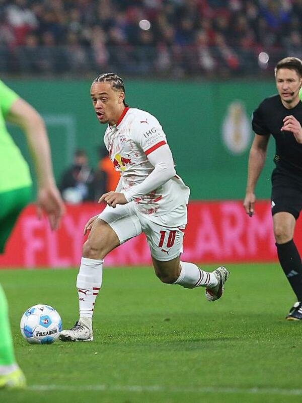 RB Leipzig secured their place in the semi-finals of the DFB Cup on Wednesday evening with a narrow 1-0 win against visiting VfL Wolfsburg.