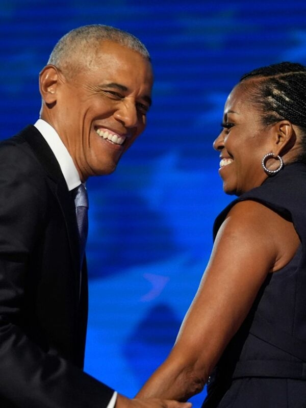 Michelle Obama reports that she has won the battle over the temperature in the bedroom.